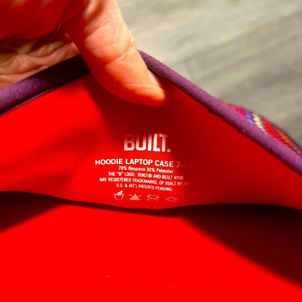 BUILT Hoodie Laptop Tablet Sleeve